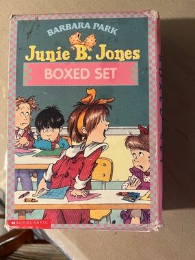 Junie B. Jones Boxed Set — Pink & Teal Kids Book Collection